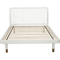 Madelyn Standard King Slat Back Platform Bed