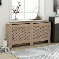 Vidaxl Radiator Cover 67.7"&quotX7.5"&quotX31.9"" Mdf