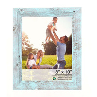 11""X13"" Rustic Blue Picture Frame