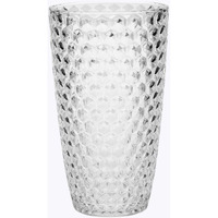 Designer Acrylic Diamond Cut Clear Drinking Glasses Hi Ball Set Of 4 (19Oz)  Premium Quality Unbreakable Stemless Acrylic Drinking Glasses For All Purpose(D0102H5L7Xx)