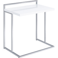 Dani Rectangular Snack Table With Metal Base