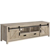 Madra Rectangular Tv Console With 2 Sliding Doors