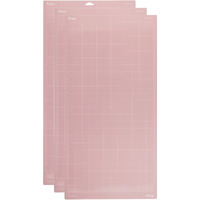 Cricut 2004707 12 x 24 in. Fabricgrip Cutting Mats  Pink - 3 Piece