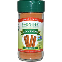 Frontier Herb cinnamon - Organic - ground - 3 Percent Oil - A grade - 190 Oz(D0102H5WUIT)