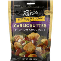 Reese croutons Homestyle garlic Butter - case Of 12 - 5 Oz(D0102H5WBIJ)