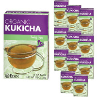 Eden Foods 100% Organic Kukicha Twig Tea - Case of 12 - 16 BAG(D0102HP6LD7.)