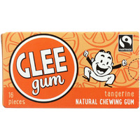 glee gum chewing gum - Tangerine - case Of 12 - 16 Pieces(D0102H5KDLX)