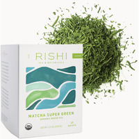 Rishi Green Tea Blend - Matcha Super - Case of 6 - 15 Bags(D0102HXP8EY.)