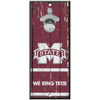 Mississippi State Bulldogs Sign Wood 5x11 Bottle Opener - Special Order