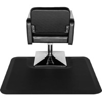 OmySalon 3' x 4' Barber Floor Mat Anti Fatigue for Stylist Standing, 1/2'' Thick Comfort Matt Square Base for Salon Styling Chair, Hair Cutting Hairdressing Beauty Equipment