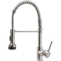 New Single Handle Pull-Down Sprayer LED Kitchen Faucet(D0102H5QTLJ)