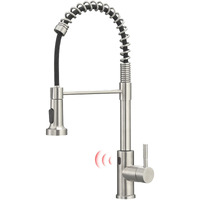 New sensor kitchen faucet Single Handle Pull-Down Sprayer Kitchen Faucet(D0102H5QUg6)