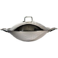 18 ft. Stainless Steel Pot with Lid 2 Ears