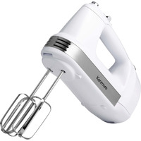 5 Speed White Hand Mixer