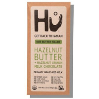 2.1 oz  Hazelnut Butter Chocolate Corn Plus Crunch Milk Chocolate, Pack of 6