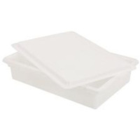 6 Deep Food Box- White