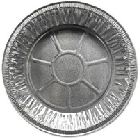 Aluminum Pie Pans - Medium - 27.6 oz - 9 in. - Silver