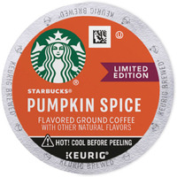 Starbucks Pumpkin Spice Coffee - K-cups - 22 per Box - 4 Box per Case