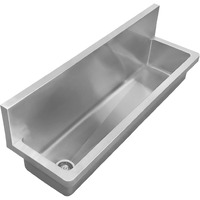 Noah's Collection Brushed Stainless Steel Commercial Single Bowl Wall Mount Utility Sink