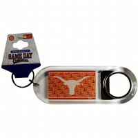 Jenkins JENKINS23646 Lucite Logo Bottle Opener Keychain - Texas Longhorns