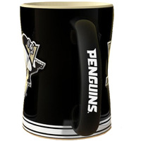 Pittsburgh Penguins Coffee Mug - 14oz Sculpted Relief