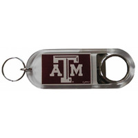 Jenkins JENKINS24809 Lucite Logo Bottle Opener Keychain - Texas A&M Aggies