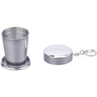 Personalized Stainless Steel Collapsible Metal Cup