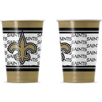 New Orleans Saints Disposable Paper Cups