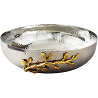 Leeber 70020 12 in golden Vine Hammered Bowl