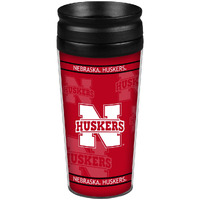 Nebraska Cornhuskers 14oz. Full Wrap Travel Mug