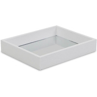 Labai Mini Shagreen Mirror Tray - White