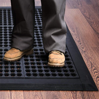 Doortex? Anti-Fatigue Black All-Weather Open Top Mat - 32" x 48"