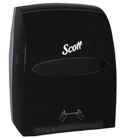 HARD TOWEL DISPENSER BLK (Pack of 1)