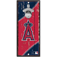 Los Angeles Angels Sign Wood 5x11 Bottle Opener - Special Order