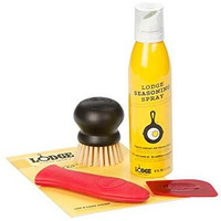 Lodge Seasoned Cast Iron Care Kit