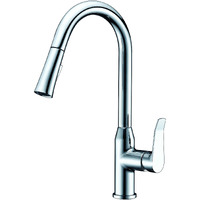 Dawn AB53 3498C Single-Lever Pull-Down Kitchen Faucet  Chrome