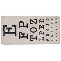 Eye Chart Eye Eyeglass Case