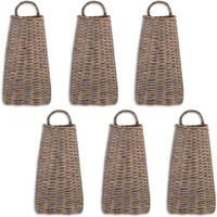 Willow Wall Basket (Set of 6)