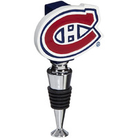 Montreal Canadiens Wine Bottle Stopper Logo - Special Order