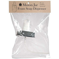 Mason Jar Foaming Soap Dispenser Lid - Barn Roof - Box of 4