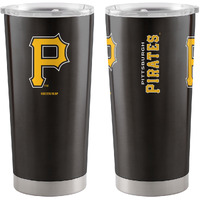 Pittsburgh Pirates Travel Tumbler 20oz Ultra Black - Special Order