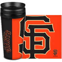 San Francisco Giants Travel Mug 14oz Full Wrap Style Hype Design - Special Order