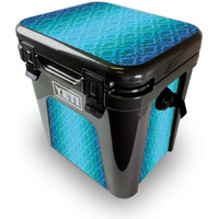 MightySkins YEROAD24-Blue Vintage Skin for Yeti Roadie 24 Hard cooler - Blue Vintage