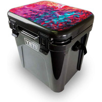 MightySkins YEROA24LID-Paint Party Skin for Yeti Roadie 24 Hard cooler Lid - Paint Party