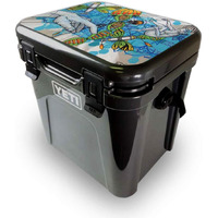 MightySkins YEROA24LID-Fantastic Voyage Skin for Yeti Roadie 24 Hard cooler Lid - Fantastic Voyage