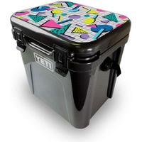 MightySkins YEROA24LID-Awesome 80s Skin for Yeti Roadie 24 Hard cooler Lid - Awesome 80s