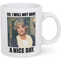 The Golden Girls Dorothy I Will Not Have A Nice Day 20oz Ceramic Mug Toynk Exclusive