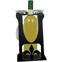 Wine Holder Fleur-De-Lis