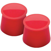 Wine Caps Silicone Candy  Apple Red - pack of 6