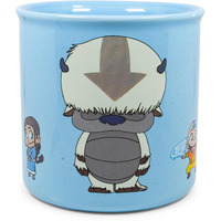 Avatar: The Last Airbender chibi character ceramic camper Mug  Holds 20 Ounces